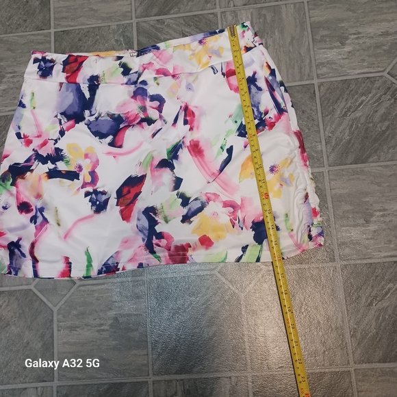 EP Newyork Skort Women  Tennis Y Golf Colorful Abstract Print Women's Skirt Sz.M - Picture 8 of 12